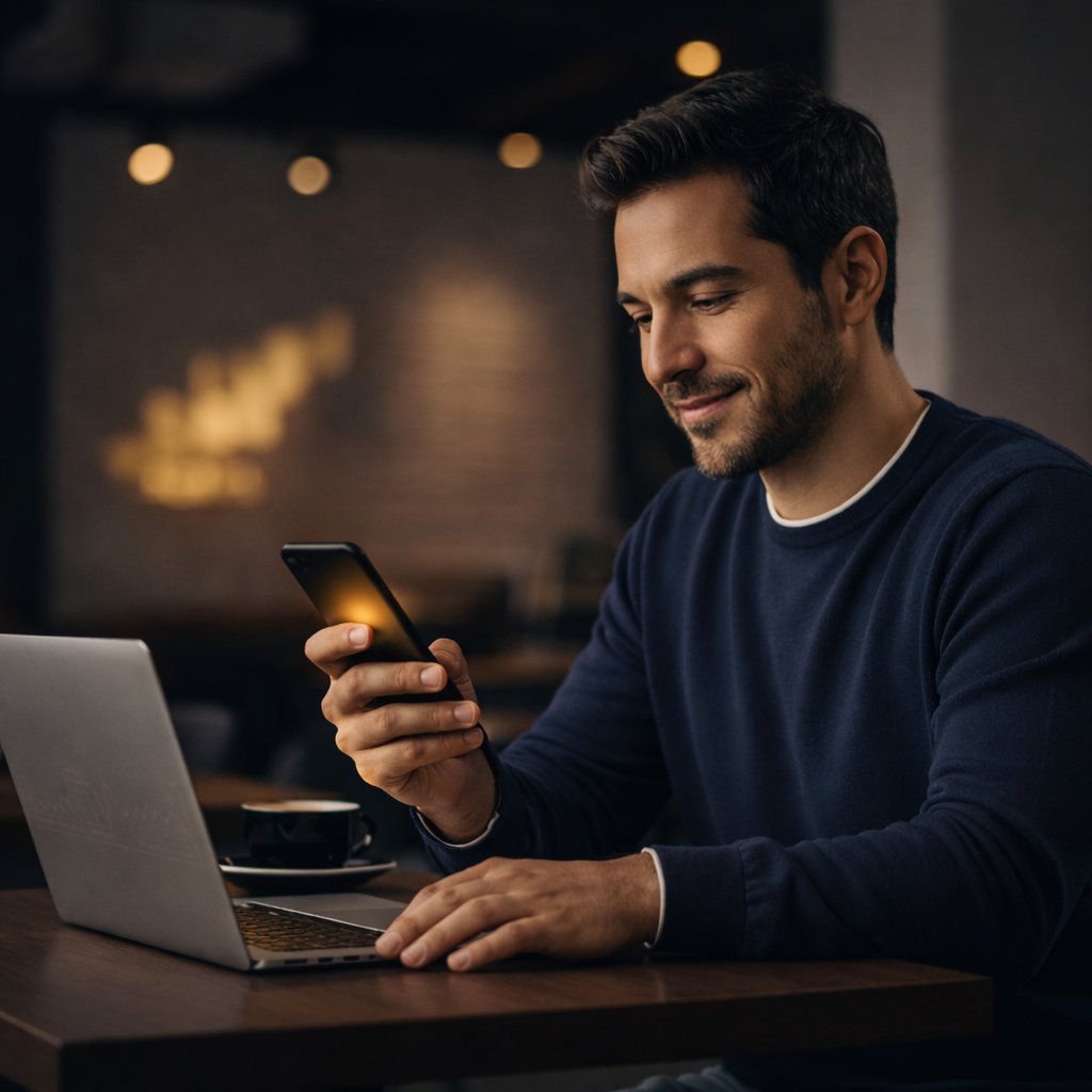 Person using Omnia Sum